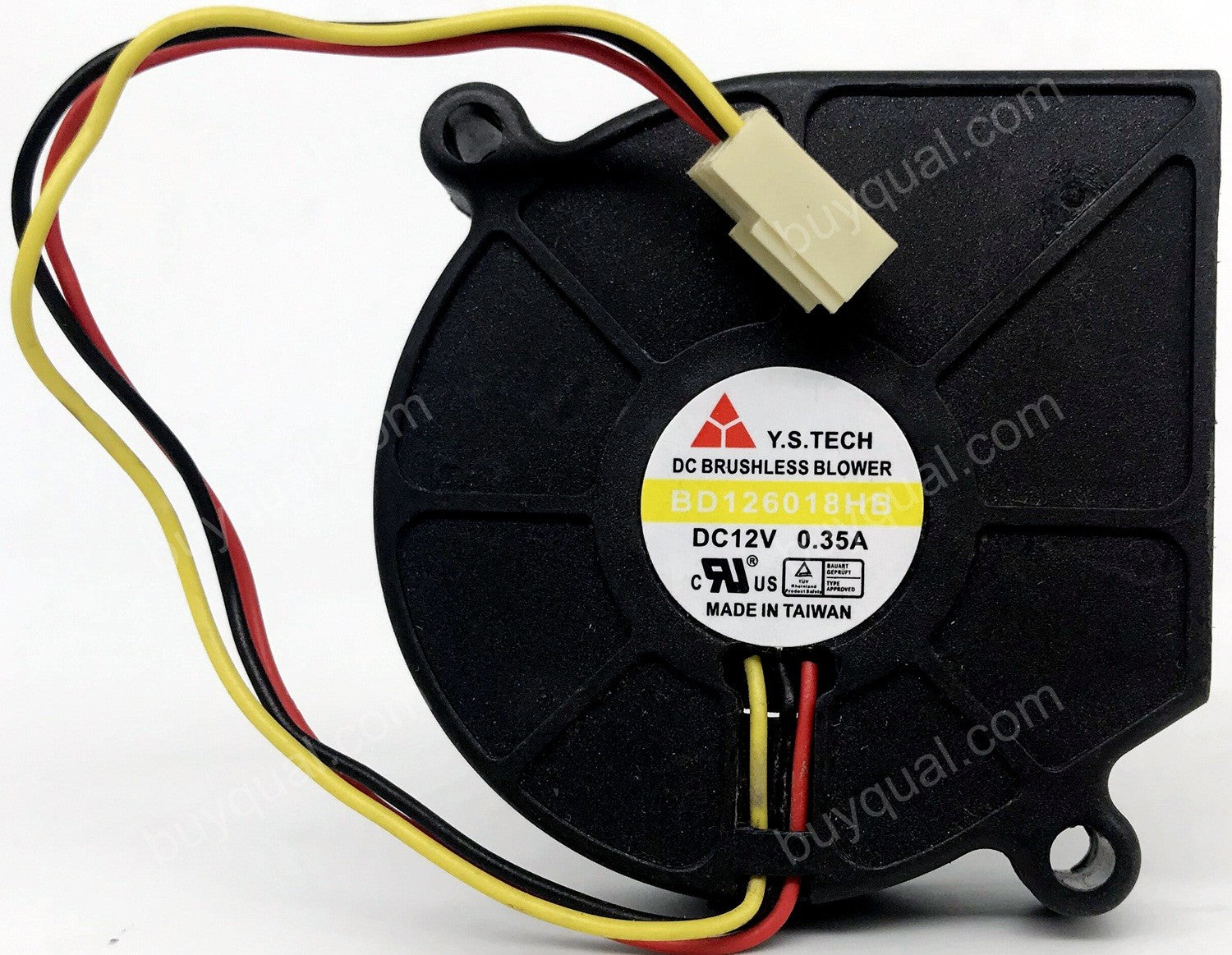Y.S.TECH BD126018HB 12V 0.35A 3wires Cooling Fan Y.S.TECH BD126018HB 12V 0.35A 3wires Cooling Fan